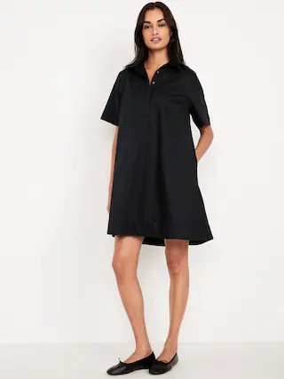 Mini Swing Shirt Dress | Old Navy (CA)