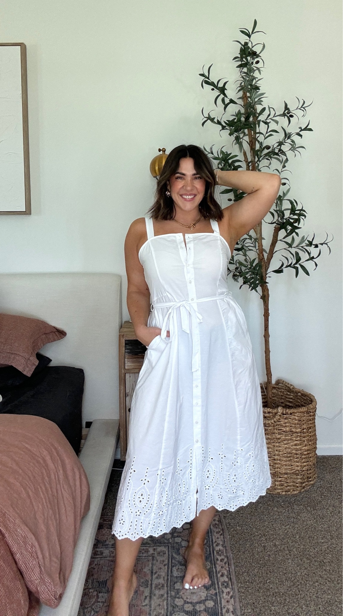 Walmart fashion spring haul
White dress is see through so wear nude undergarments! May not work for bustier girlies.
Spring summer mom dress, graduation dress, bachelorette and wedding rehearsal dress, baby shower dress

#LTKmidsize #LTKwedding #LTKSeasonal
