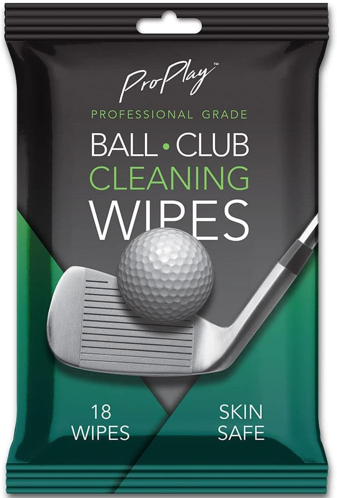Ball & Club Cleaning Wipes | Powerful Cleaner Removes Dirt, Grass, and Sand | Convenient, Reseala... | Amazon (US)