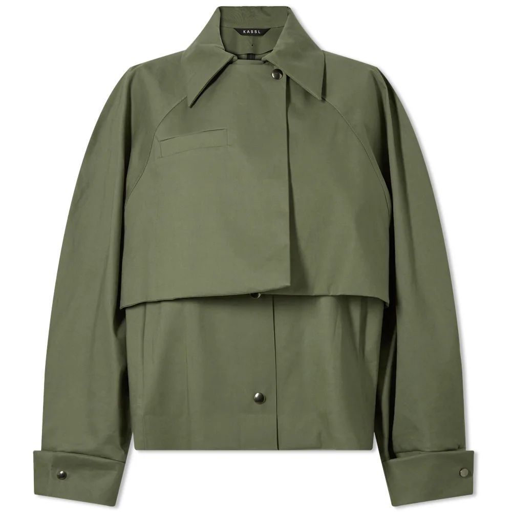 KASSL Editions Coat Pilot Short trench Coat | End Clothing (UK & IE)