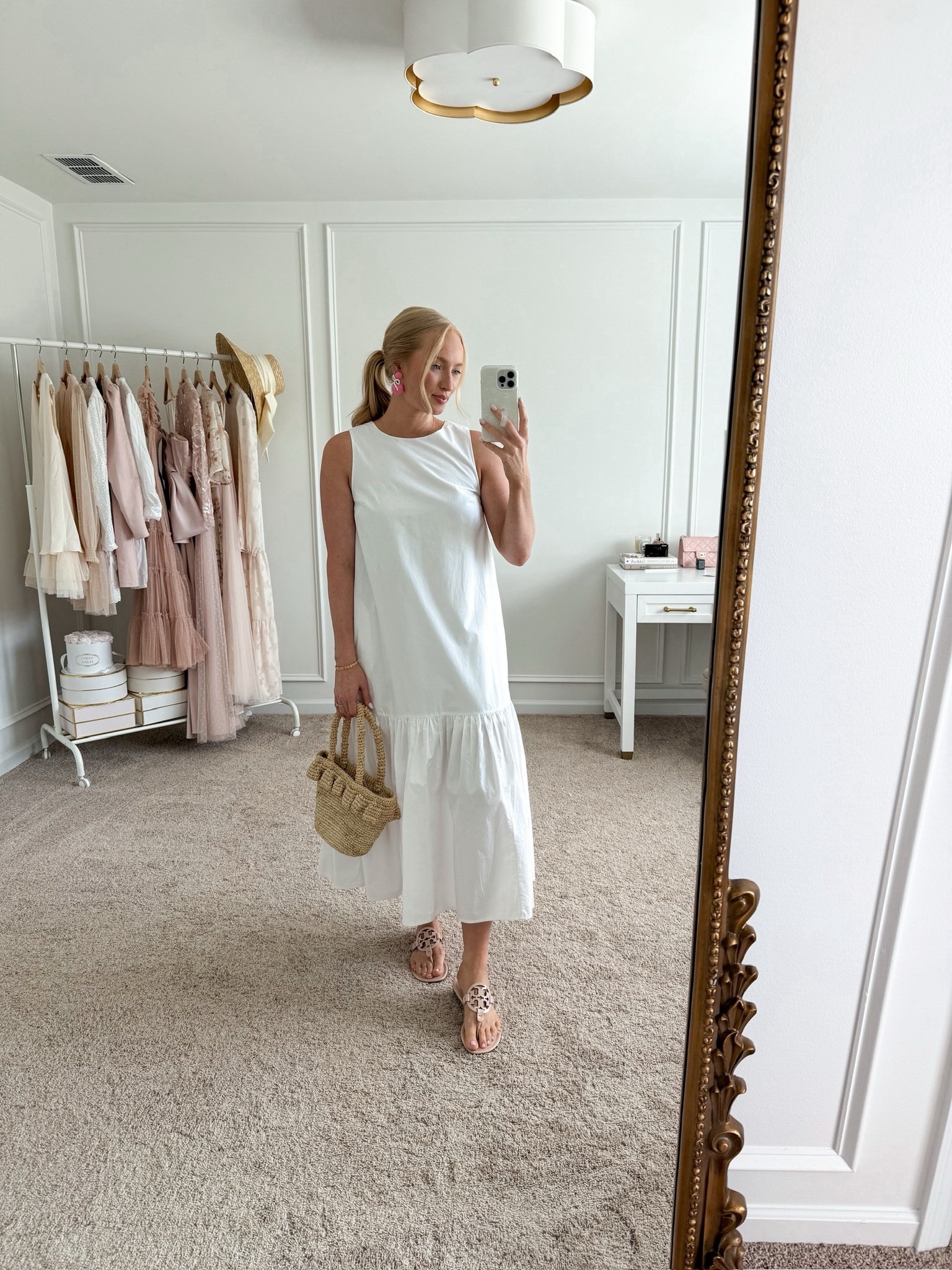 The prettiest white maxi dress! Perfect resortwear option! I have it paired with my Tory Burch sandals and J.Crew straw bag! Wearing size small. Summer dresses // vacation dresses // resortwear // beachwear // daytime dresses // white dresses // brunch dresses 


#LTKStyleTip #LTKSeasonal #LTKTravel
