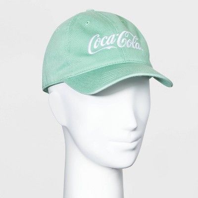 Women's Coca-Cola Baseball Hat - Green One Size | Target