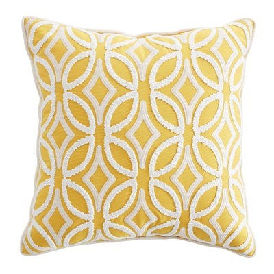 Geometric 17" Honey Pillow | Pier 1 Imports