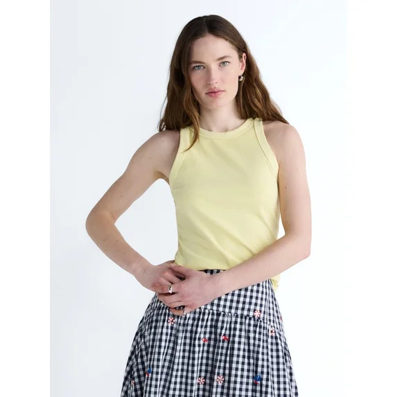Free Assembly Women's Cutaway Tank Top, Sizes XS-XXL | Walmart (US)