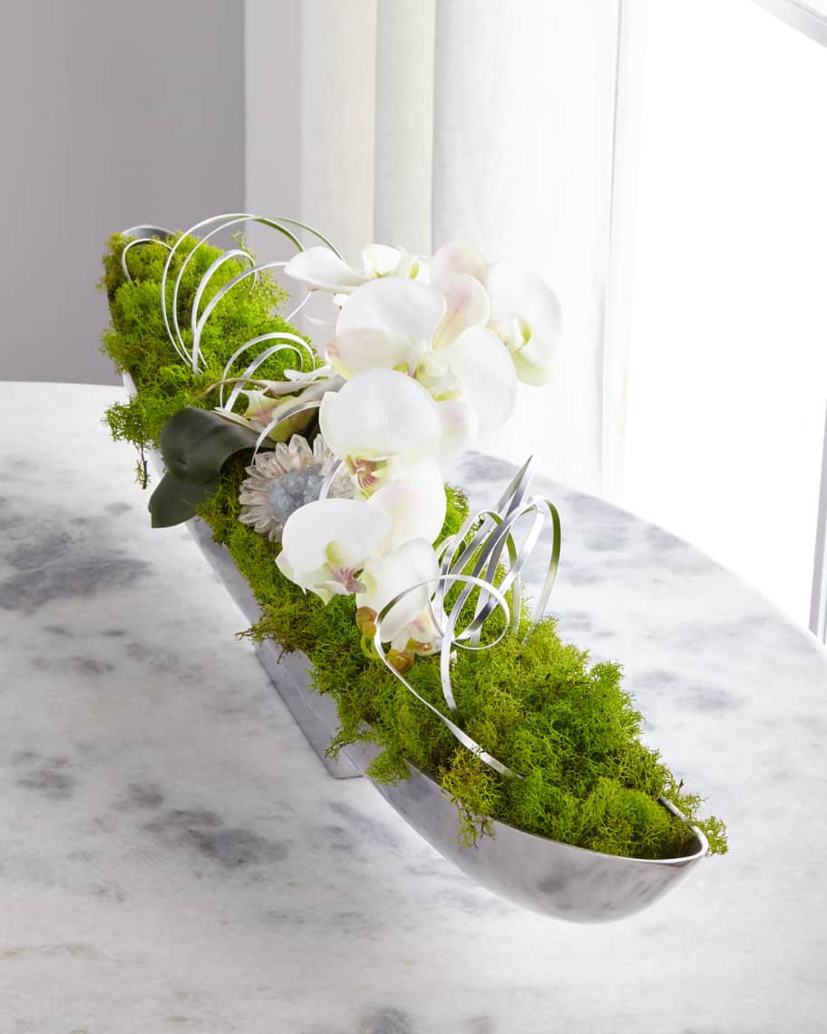 John-Richard Collection Orchid Crystals Arrangement | Neiman Marcus
