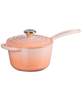 1.75-Qt. Enameled Cast Iron Signature Saucepan | Macy's