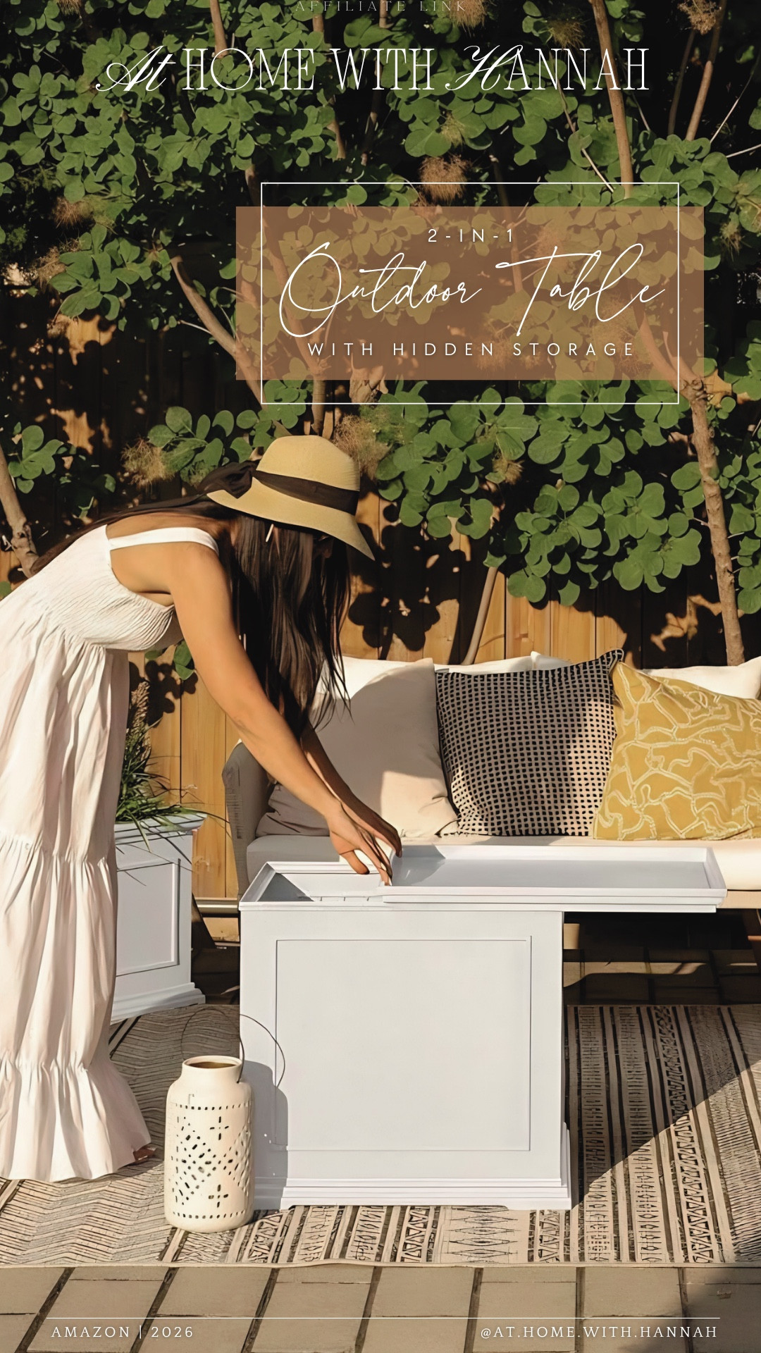 outdoor table with storage • patio storage table • backyard organization find

This 2-in-1 outdoor table is such a smart backyard find because it gives you a surface for drinks, snacks, decor, or outdoor entertaining — plus hidden storage for the things you don’t want sitting out. Perfect for patios, decks, porches, and small outdoor spaces.

If you’re shopping for:
• outdoor table with storage
• patio storage table
• backyard storage ideas
• outdoor coffee table
• deck storage table
• small patio furniture
• outdoor organization finds
• Amazon backyard finds

This one is linked here if you want your outdoor space to look styled and stay more organized 🤍




••
outdoor table with storage • patio storage table • backyard storage ideas • outdoor coffee table • deck storage table • small patio furniture • outdoor organization finds • Amazon backyard finds • hidden storage table • patio furniture find • outdoor entertaining table • backyard organization

#OutdoorStorage #PatioFurniture #BackyardFinds #OutdoorLiving #SmallPatioIdeas

#LTKSeasonal #LTKHome