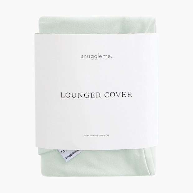 Snuggle Me Toddler Lounger Cover in Sage | 100% Organic Cotton | Babylist