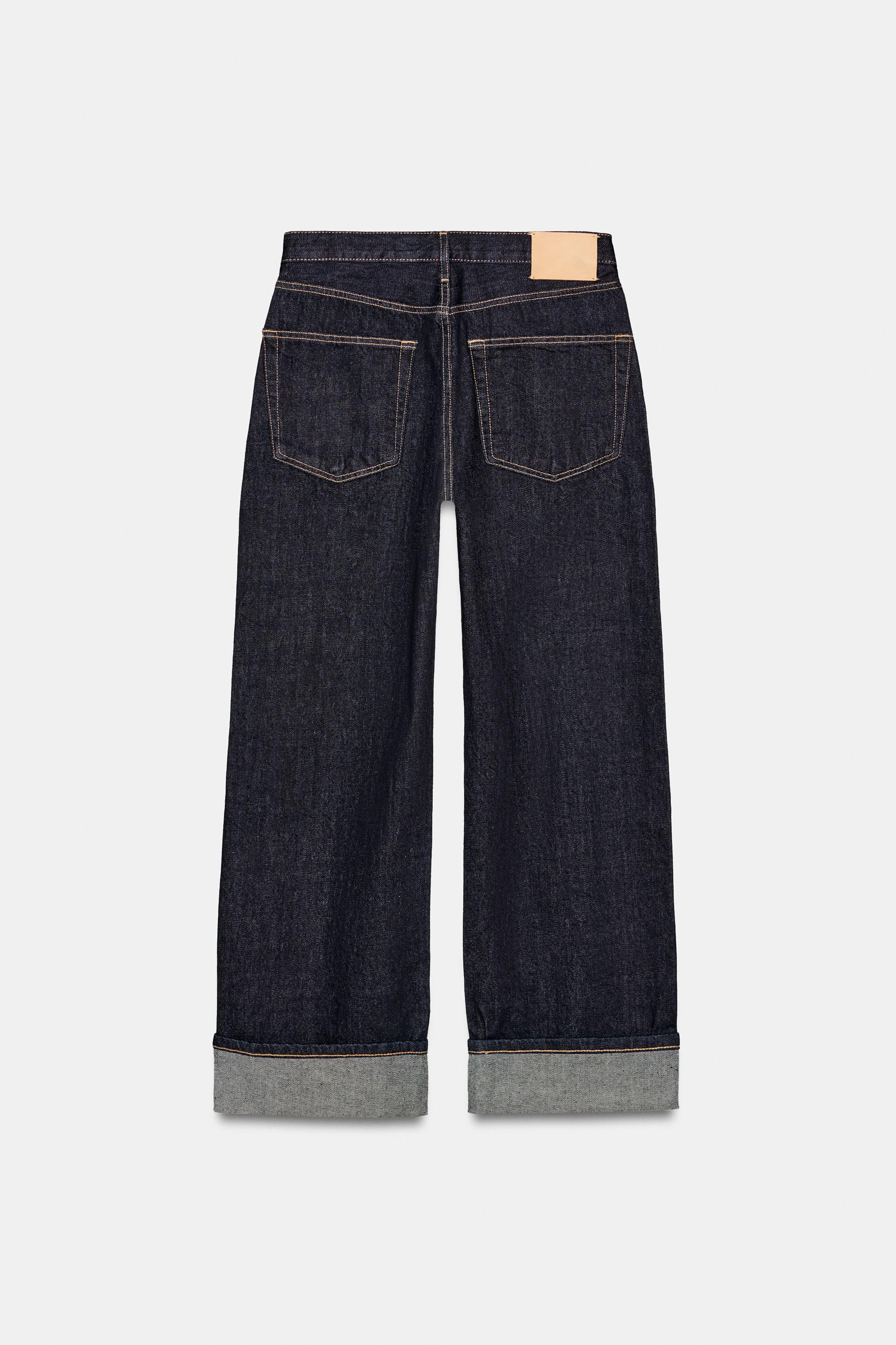 ZW COLLECTION MID-RISE BAGGY JEANS | Zara US