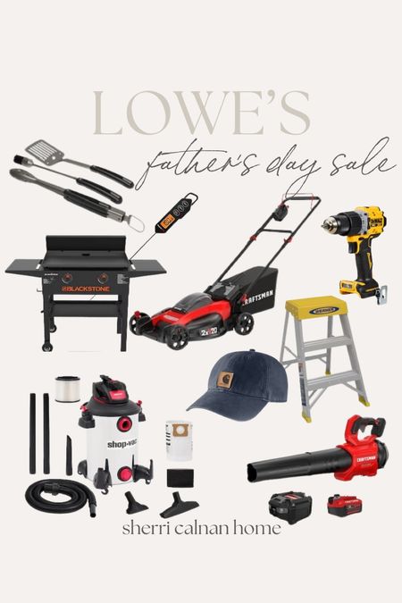 #AD
#LowesPartner
@LowesHomeImprovement Father’s Day sale is here!  
Make Dad’s day with these gift ideas!

Shop greenery, tools, grill sets, lawn care and more! 

#LTKhome #LTKGiftGuide