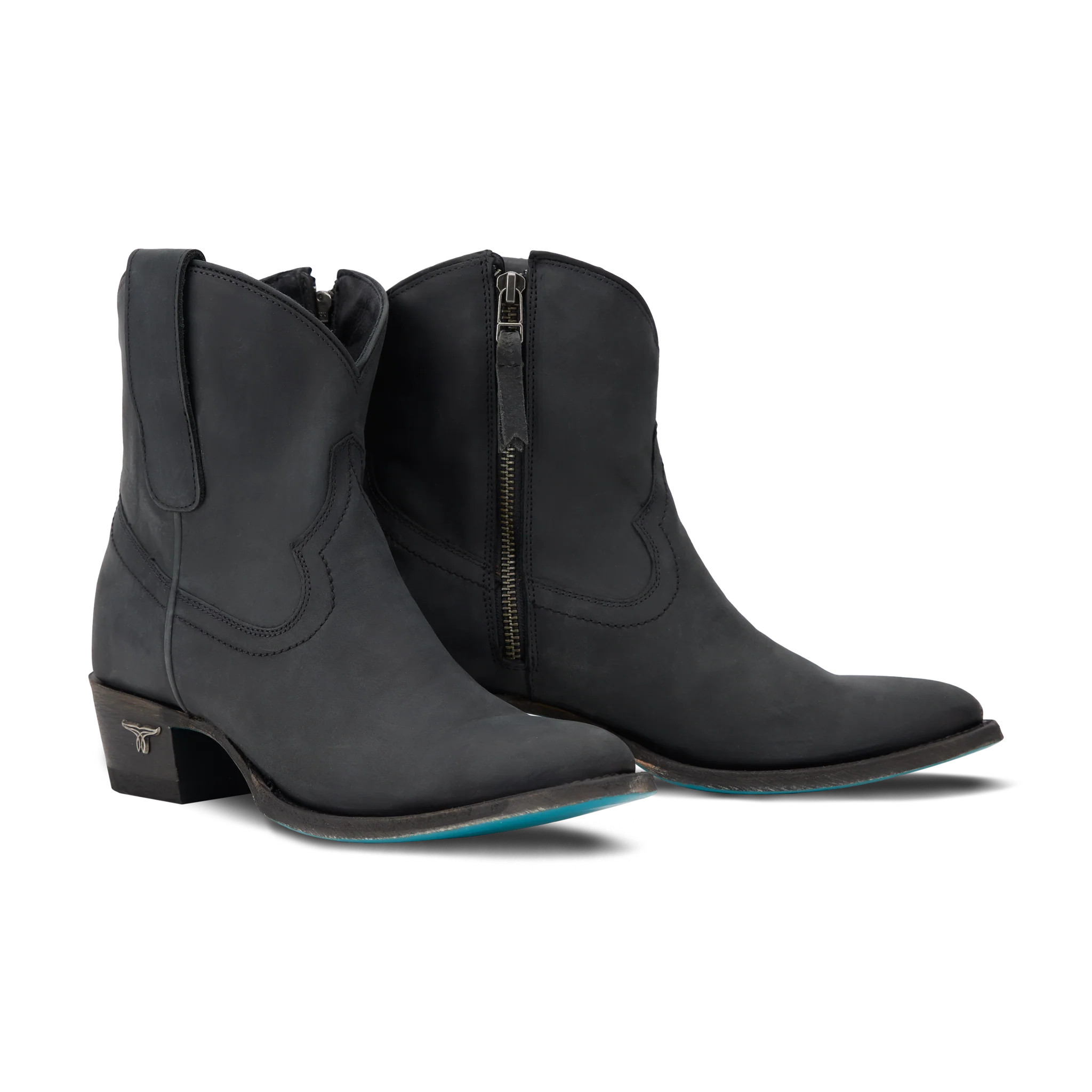 Plain Jane Bootie - Matte Black | Lane Boots