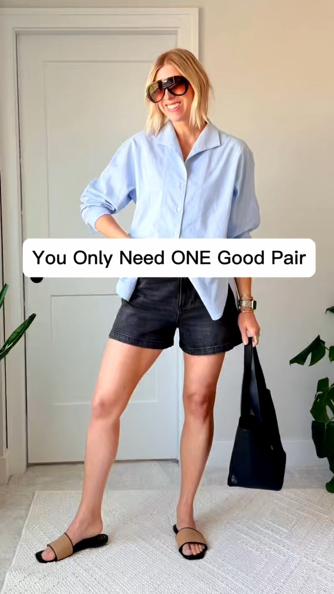 One great pair of denim shorts will do more for your summer wardrobe than 10 trendy pairs that don’t actually flatter.

The difference is all in the fit ✨

What I always look for:
– A-line shape that skims (never squeezes)
– Mid-thigh length for a leg-lengthening effect

Sharing how I styled the same pair 5 different ways 🤍

#LTKootd #LTKgrwm #LTKOver40