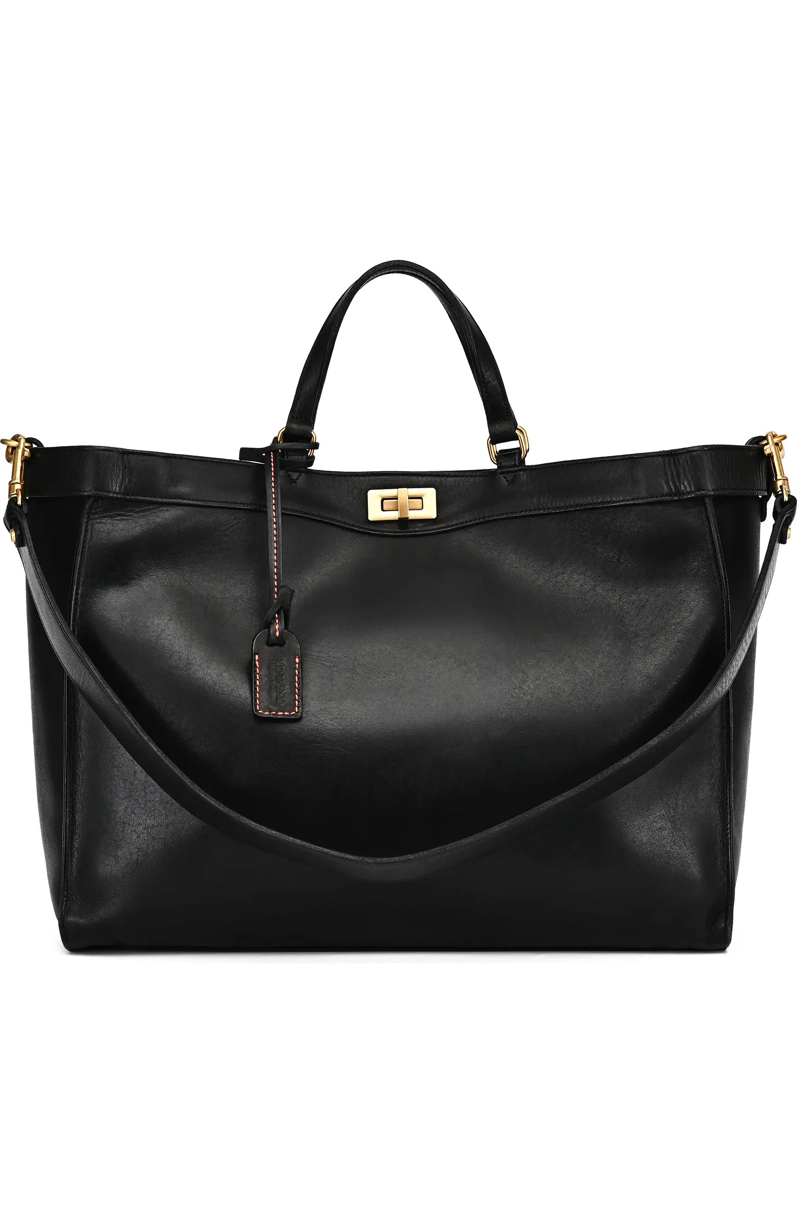Ixia Genuine Leather Jet Set Travel Tote | Nordstrom