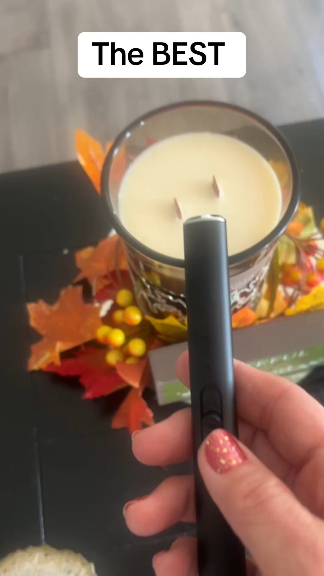 The best way to light a candle #lighter #candle 

#LTKHome #LTKFindsUnder50
