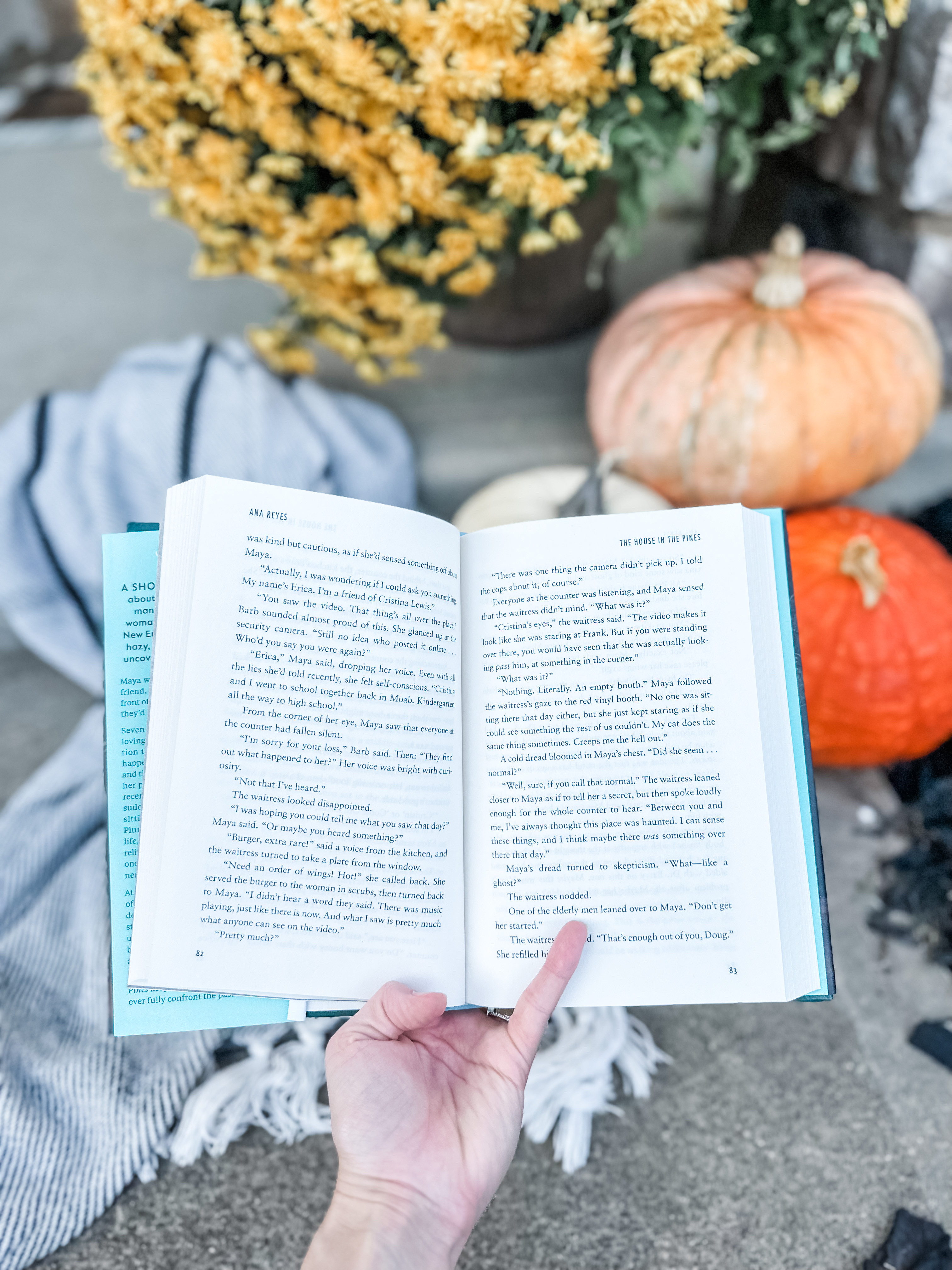 Fall reading list! Books to read during fall! House of Pines 