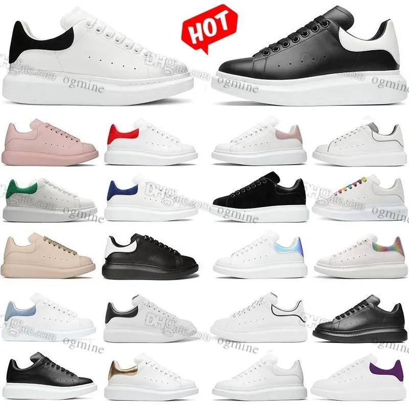 Designer Woman shoe Leather Lace Up Men Fashion Platform Oversized Sneakers White Black mens wome... | DHGate