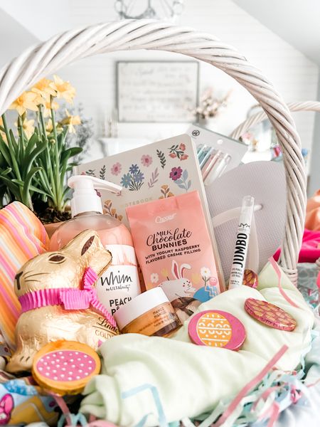 Here are some Easter Basket gift ideas for teen and tween girls! 

Ulta is having a sale right now on 3-in-1 body washes and lip scrubs!

Chocolate bunny, Ulta Beauty, lip oil, cropped T-shirt, flip flops, pretty floral journal, gels pens, triangle bikini top, teen girl bathing suit, tween girl swimsuit.

#Easter #easterbasket #giftguide

#LTKGiftGuide #LTKSeasonal #LTKstyletip