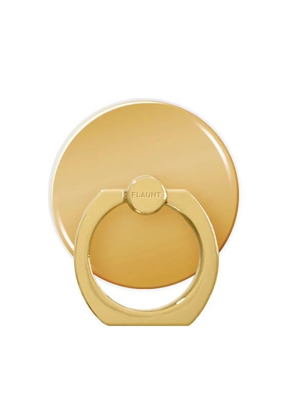 Gold Phone Ring | FLAUNT