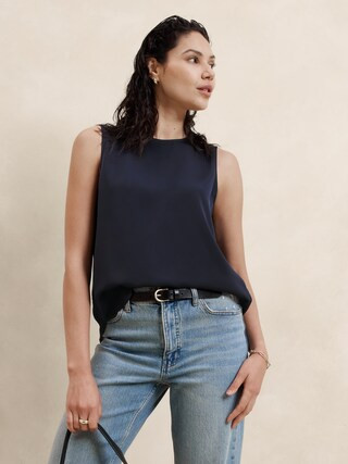 Shell Tank | Banana Republic Factory