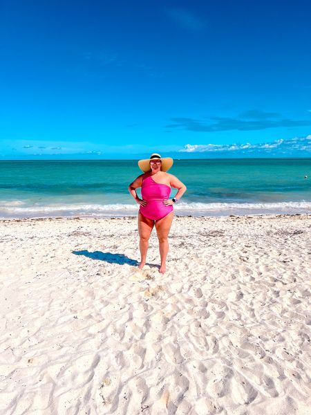 Is it beach time yet??? 

I’m wearing a lot of swimsuits these days but just to the backyard instead of the beach. This hot pink one shoulder swimsuit was perfect for my beach vacation earlier this year and I am linking all my curvy approved swim here. 

Plus size swim 
Plus size swimwear 
Plus size swimsuit 
One shoulder swim 
Beach vacation
vacation outfit 
Resort wear 


#LTKswim #LTKover40 #LTKplussize