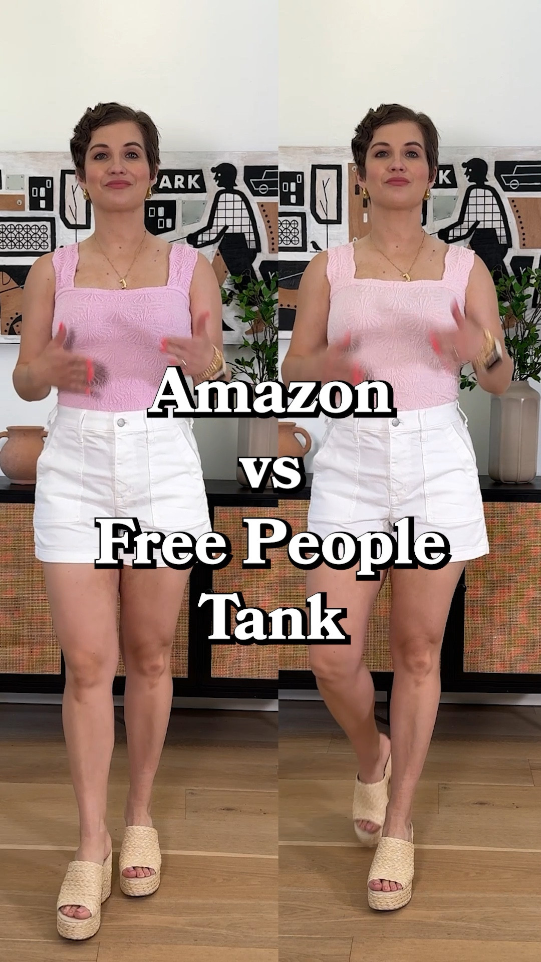 Amazon or free people tank? These are so fun but both run small, I’d size up one! 

#LTKSaleAlert #LTKFindsUnder50 #LTKSeasonal
