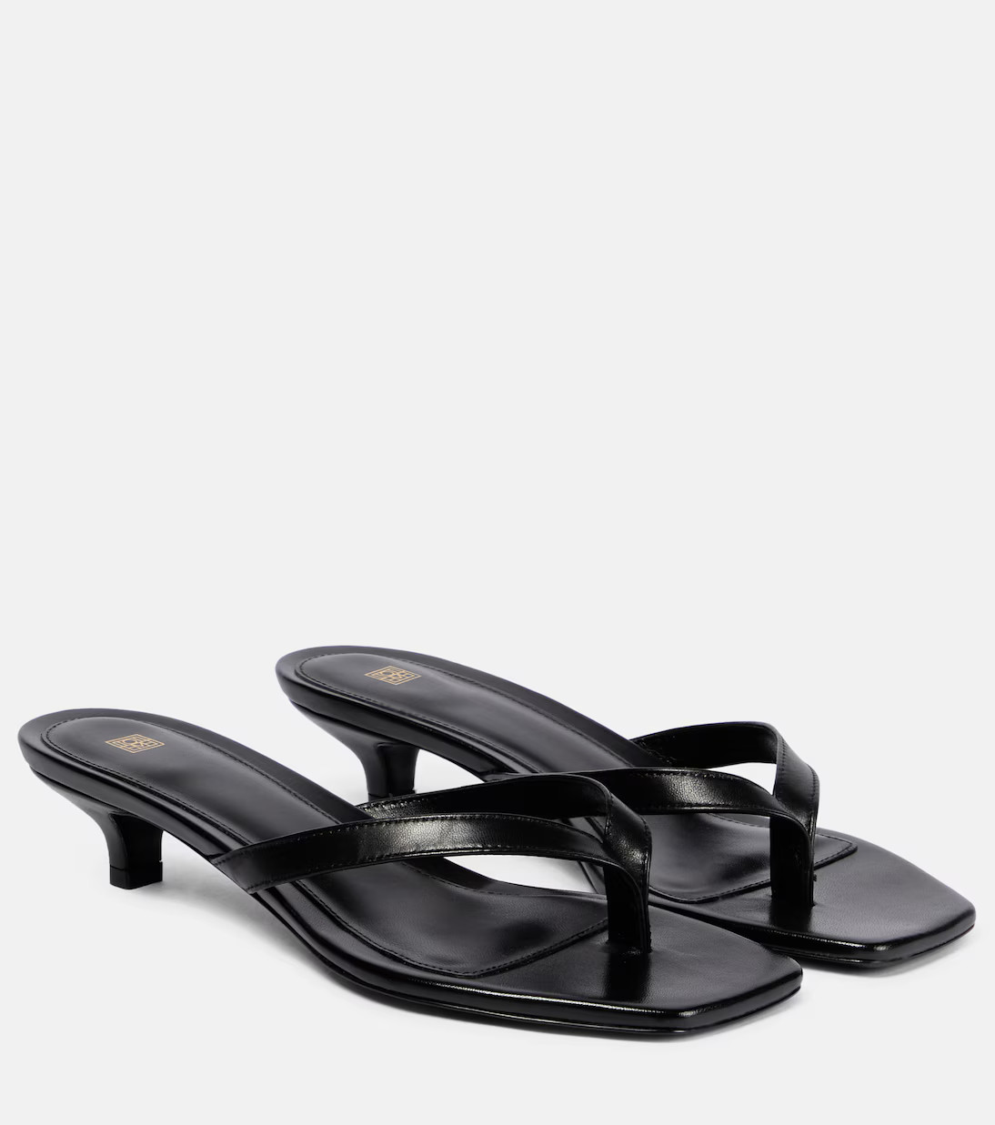 Leather thong sandals | Mytheresa (UK)