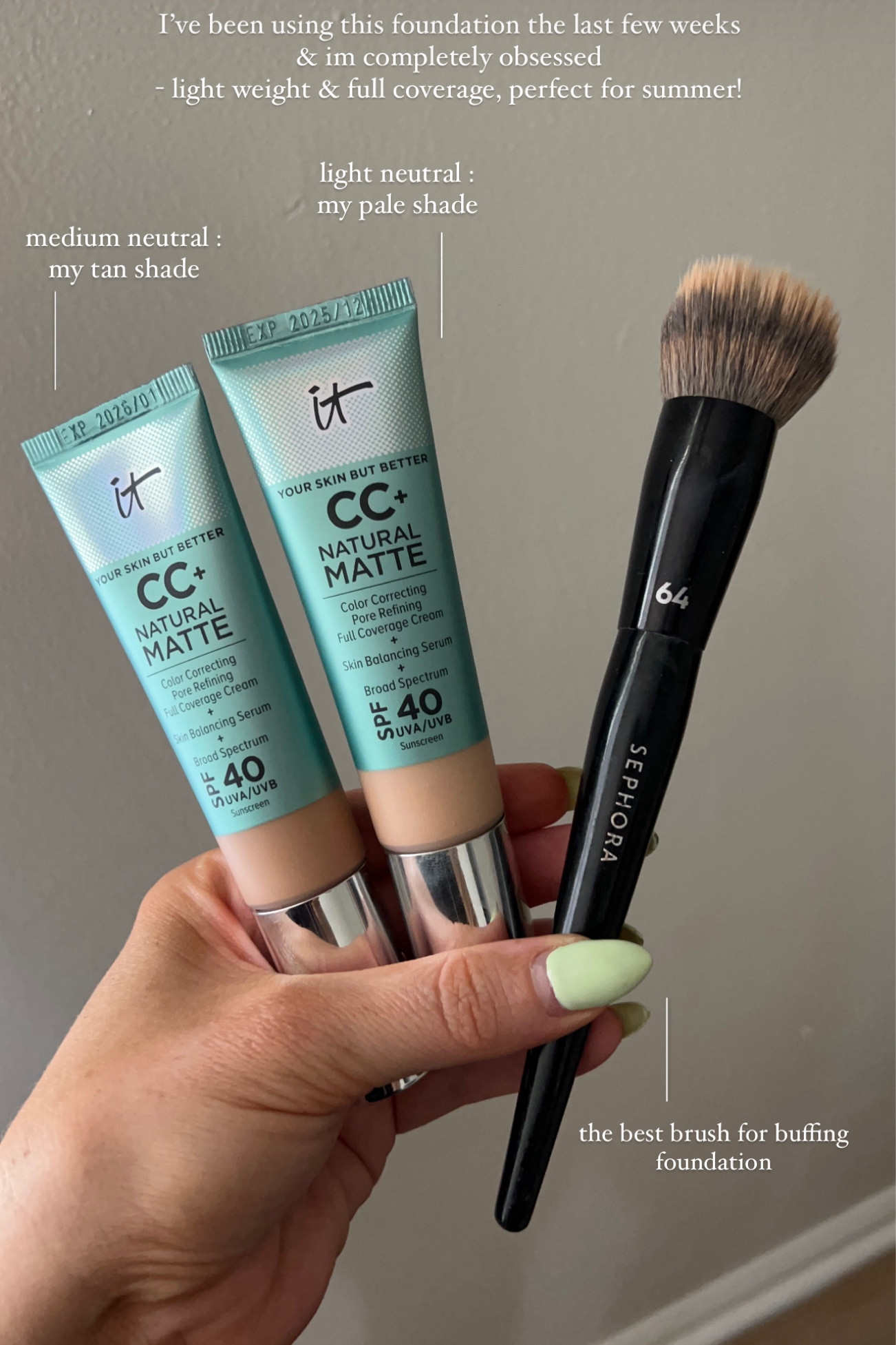 my current foundation: 

#LTKSeasonal #LTKBeauty #LTKSummerSales