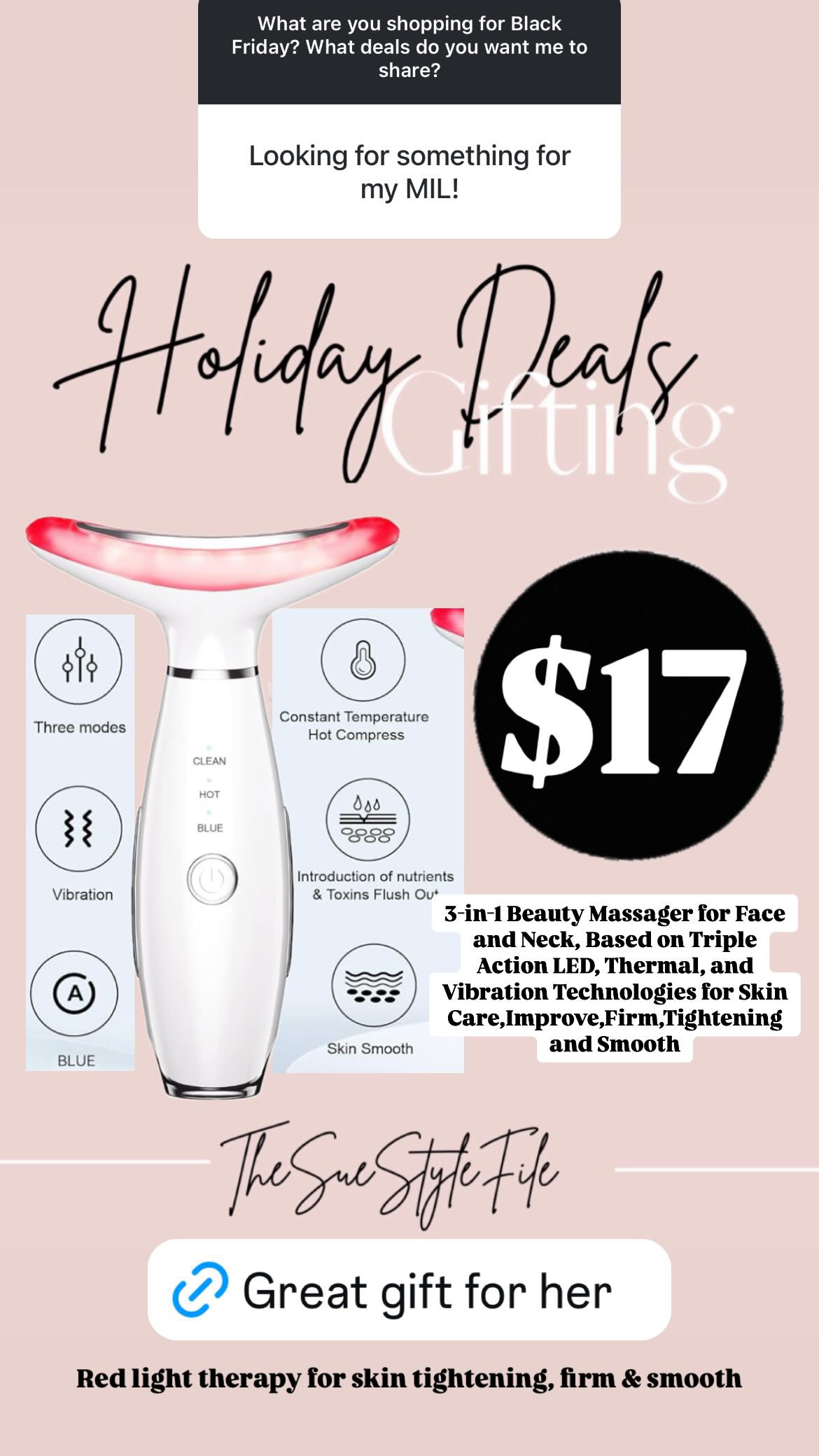 Red light therapy.  Cyber Monday. Dyson hair dryer deal. . Lipgloss. Bow. Gift guide for teen girls. Teen girl stocking stuffer. Gift guide for girls. Gift guide for teens. 2024 gift guide. Games. Gift guide for kids. Teen gifting. Tween. Gift guide for her. Leopard. Suede. Fall fashion. Workwear. Lululemon looks for less jogger pants. Gift guide for her. Gift guide for teens. Teen girl gift guide. Prime day deal. . Sneakers. Fall fashion. Fall outfit. Daily deal. Casual. 

#LTKWatchNow #LTKGiftGuide #LTKHoliday