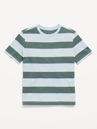 Softest Short-Sleeve Striped T-Shirt for Boys | Old Navy (US)