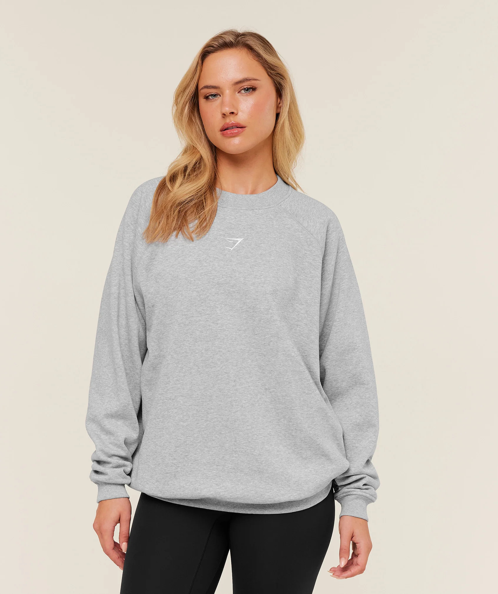 Training Oversized Fleece Sweatshirt | Gymshark US