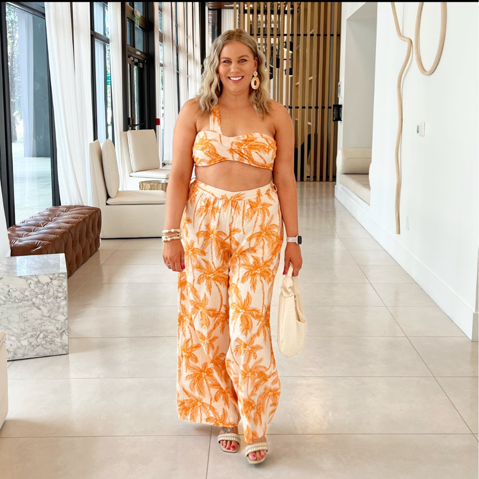 The absolute cutest ( and most comfortable) 2 piece set for summer from Target. 
I’m wearing size Large in the top & pants. 

#LTKcurves #LTKunder50 #LTKSeasonal