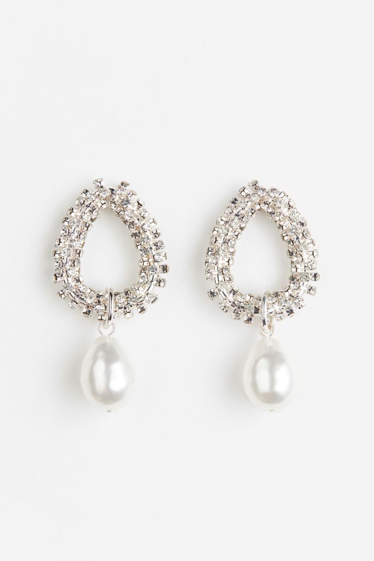 Pendant Earrings - Silver-colored - Ladies | H&M US | H&M (US)