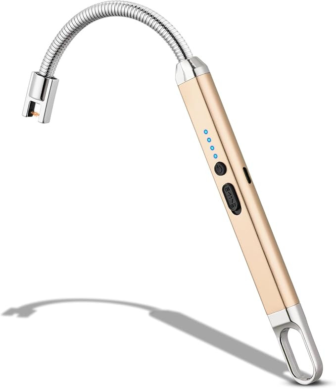 MEIRUBY Lighter Electric Candle Lighter Birthday Women's Day Gifts for Women Mom Wife Men, Long E... | Amazon (US)