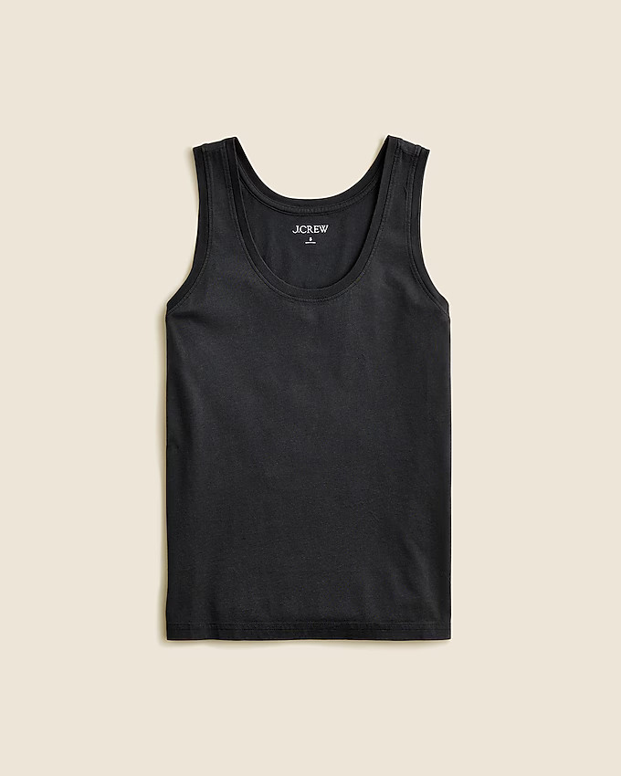 Pima cotton scoopneck tank top | J. Crew US