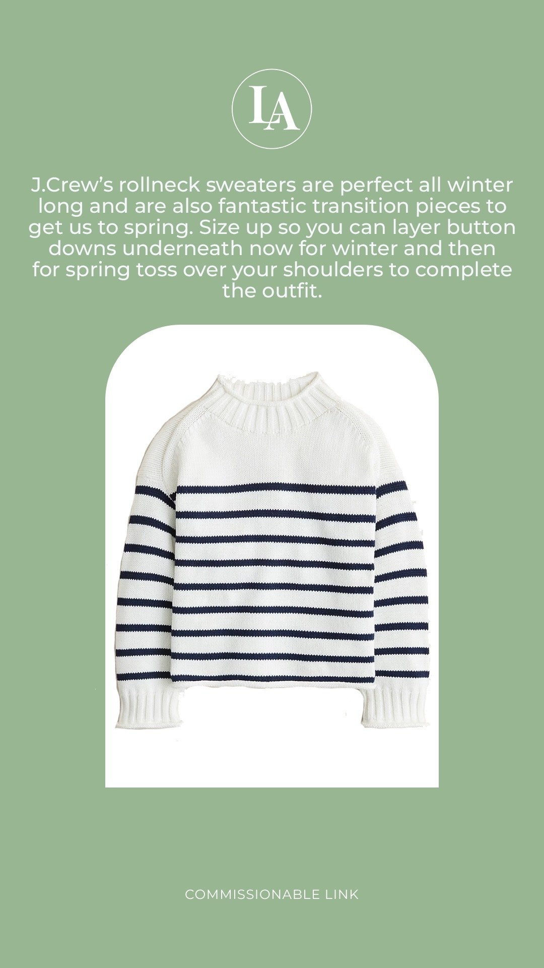 J.Crew rollneck sweater 