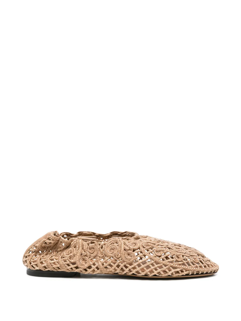 Iris crochet ballet flats | Farfetch Global