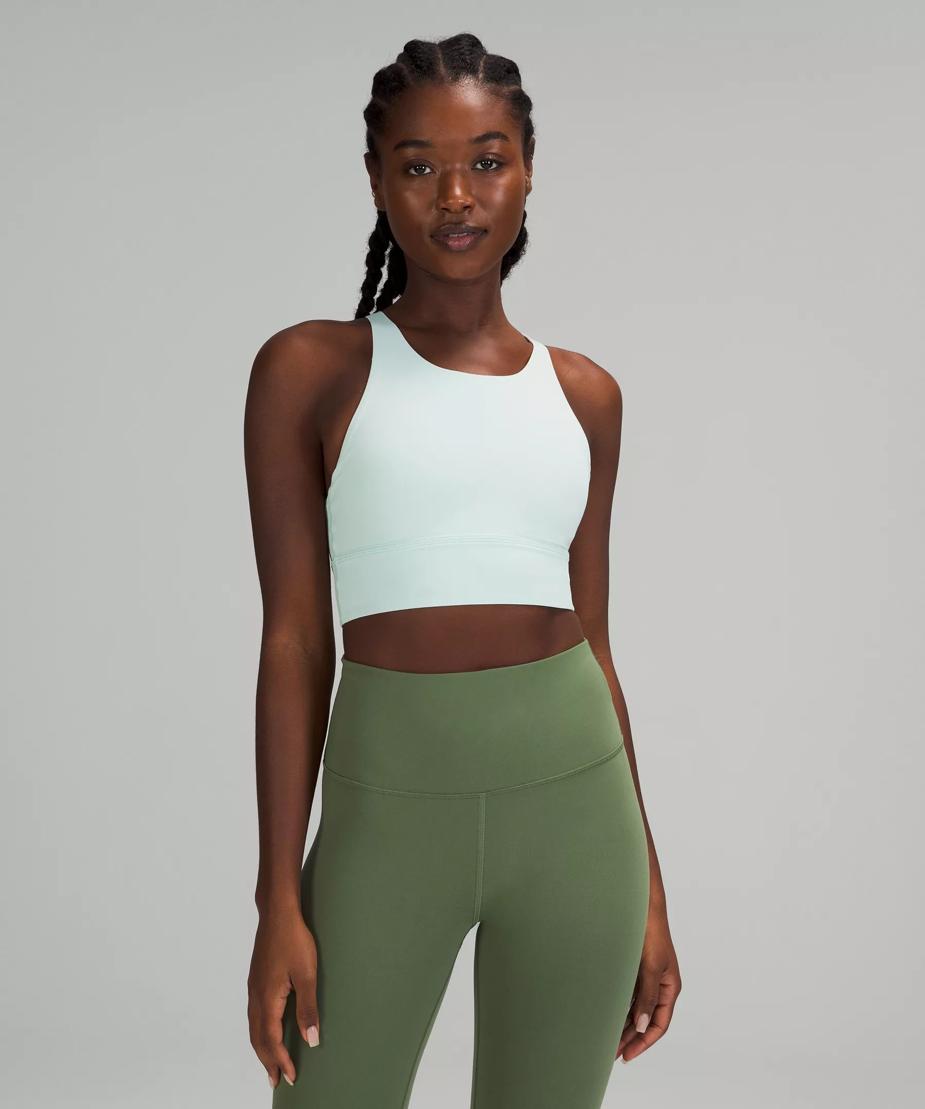 Free to Be High-Neck Longline Bra - Wild Light Support, A/B Cup Online Only | Lululemon (US)