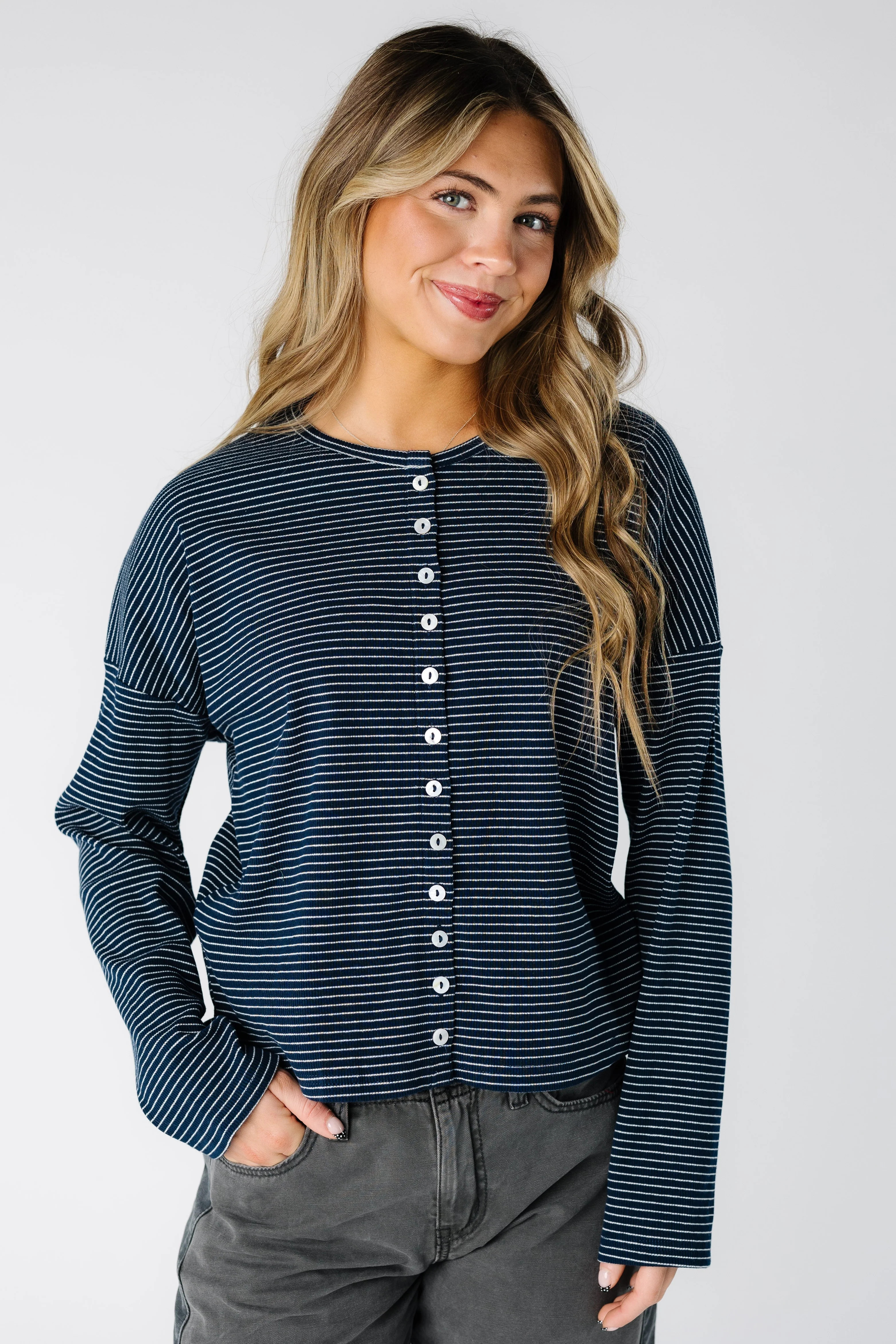 Highlight Ribbed Cardigan | Called To Surf