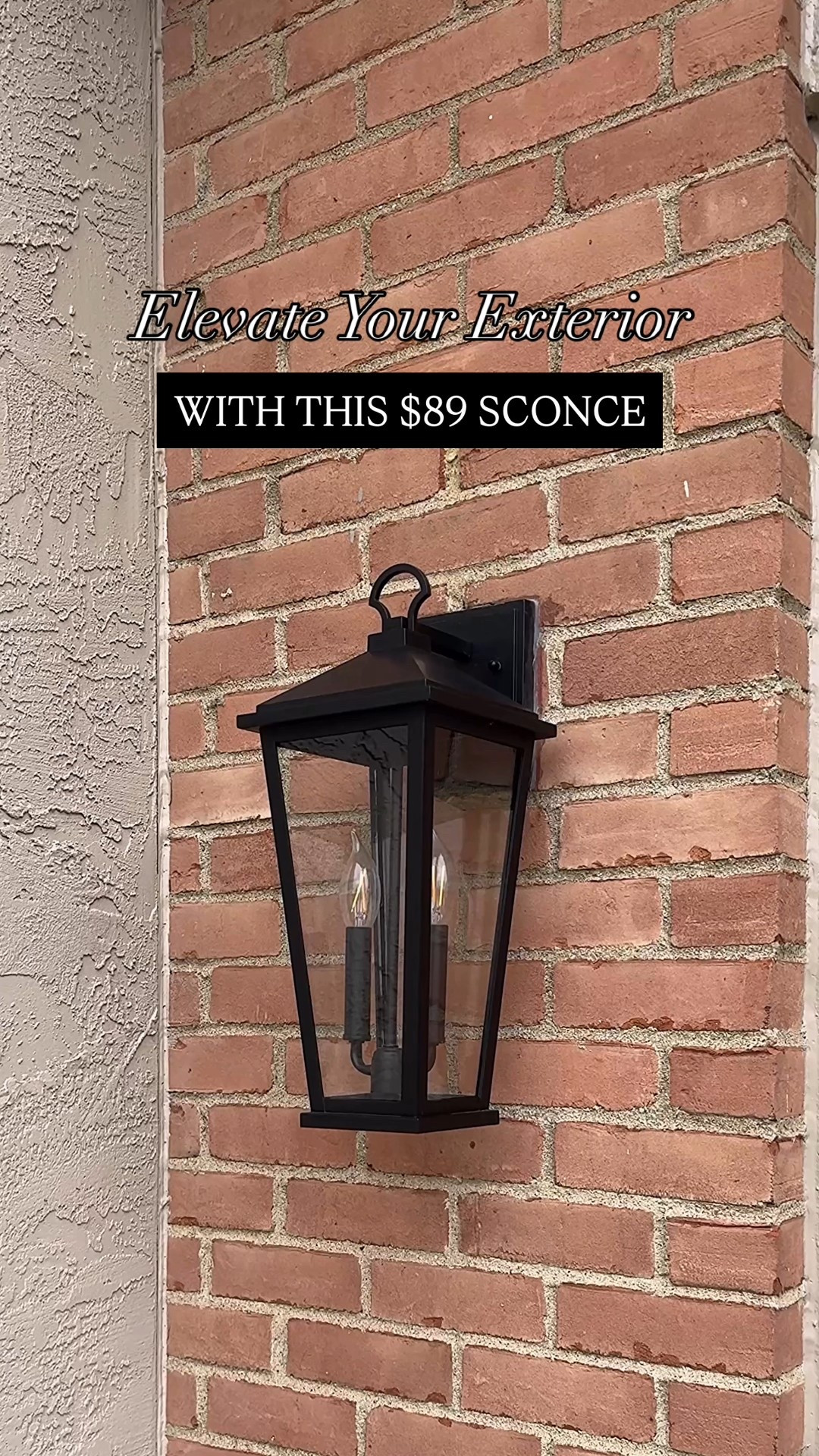 This $89 sconce is one of my best exterior finds to date! I love how easy it is to clean and maintain and it looks really high end! 

#LTKdayinmylife #LTKSaleAlert #LTKHome