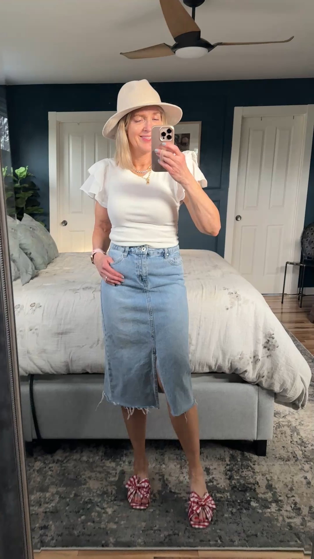 These gingham slide sandals are the cutest things ever! They will look darling with everything from a sundress to shorts or jeans. And there a steal for $25! 

Spring outfits, affordable fashion finds, Target Style, Target finds, A New Day sandals, style over 40, vacation outfits

#LTKShoeCrush #LTKSeasonal #LTKFindsUnder50