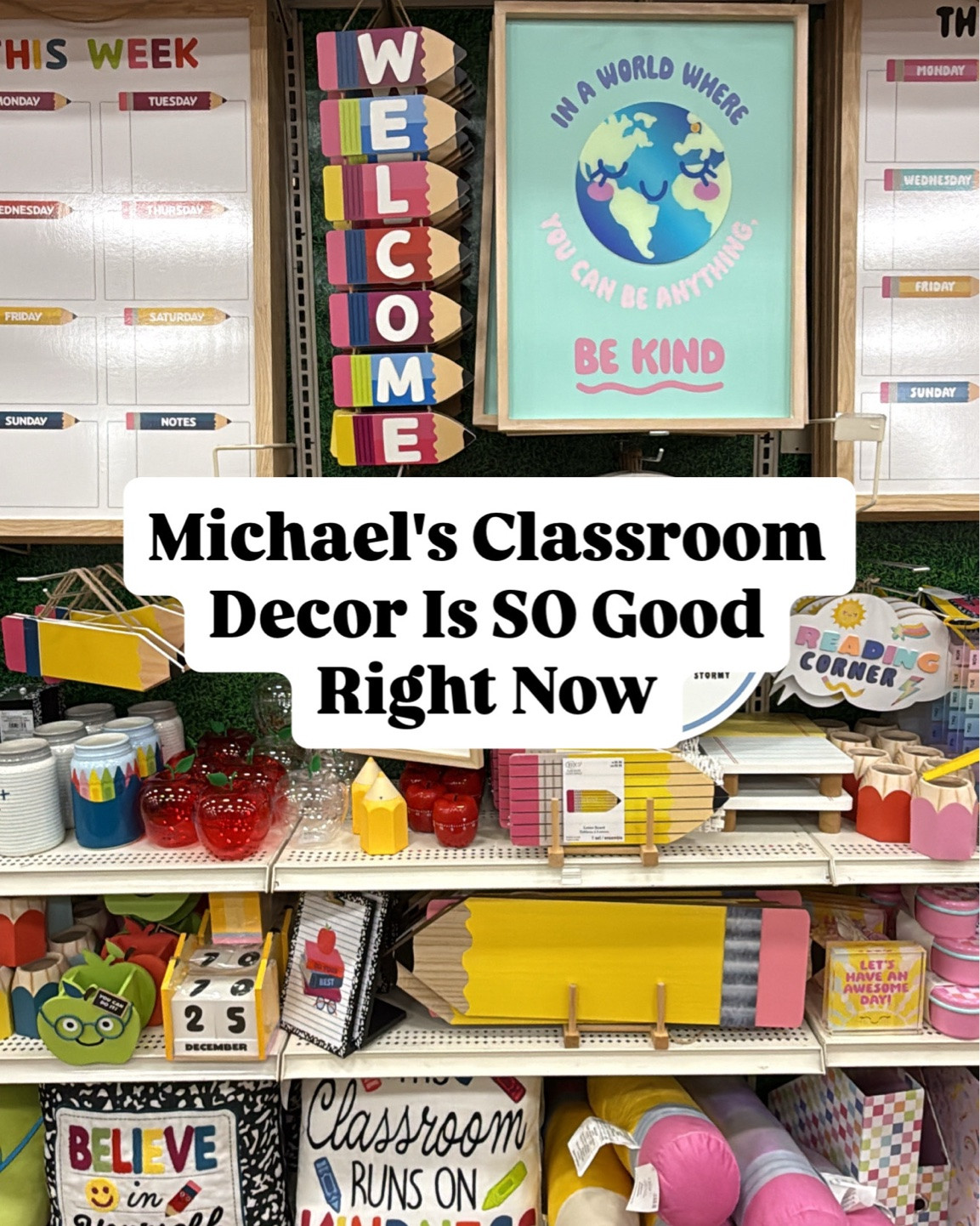 💾 Save this for your next Michael's trip! Which item would you put in your classroom first? 👇

#LTKSaleAlert