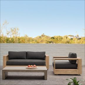Telluride Outdoor Sofa (83") | West Elm (US)