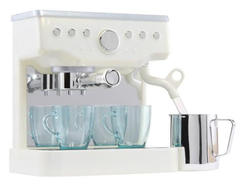 Little Tikes Sweet Spaces Espresso Machine – White, Imaginative Play, Pretend Play Kitchen, Boys and Girls Ages 3+ Years | Amazon (US)