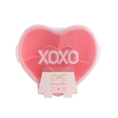 Cook With Color XOXO Personal Sized Snack Box Food Storage Container Pink | Target