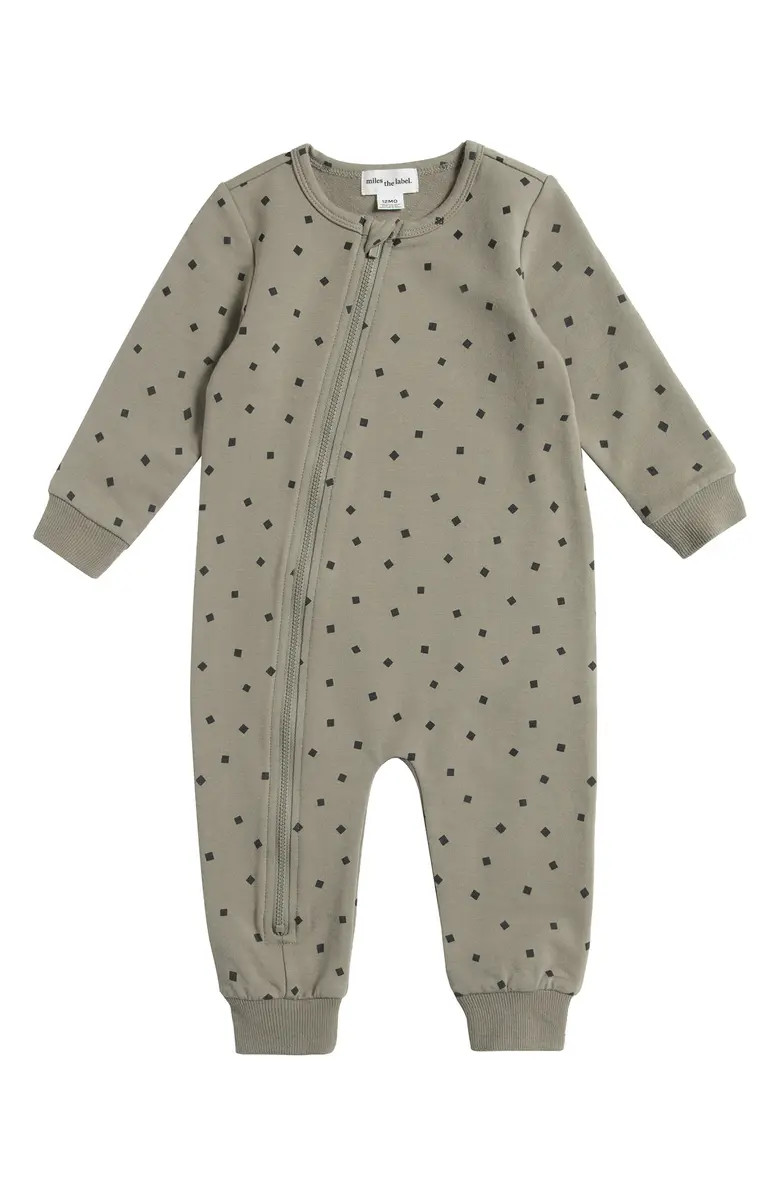 Long Sleeve Zip Romper | Nordstrom