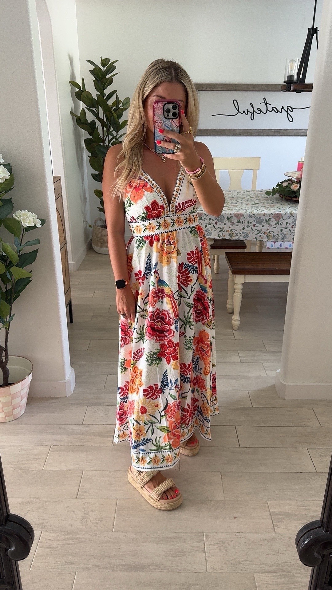 Dress on sale
Size small
Sandals tts
Vacation, resort, date night 
Spring dress

#LTKootd #LTKSaleAlert