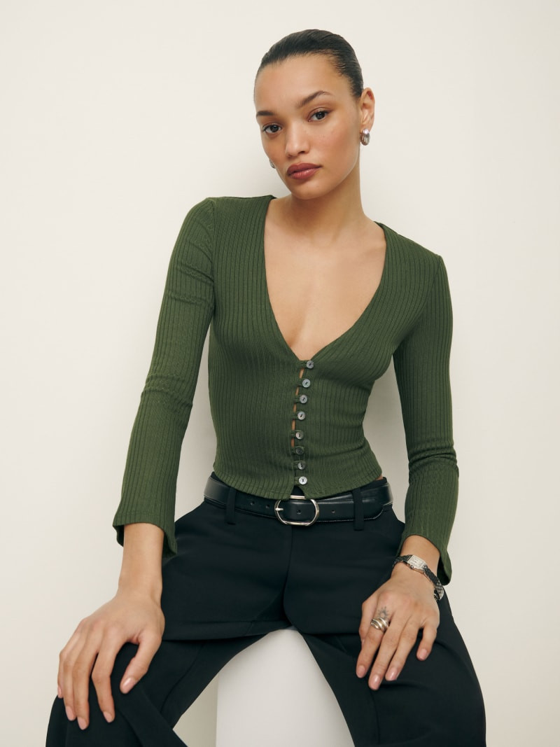 Gellar Knit Top | Reformation (Global)