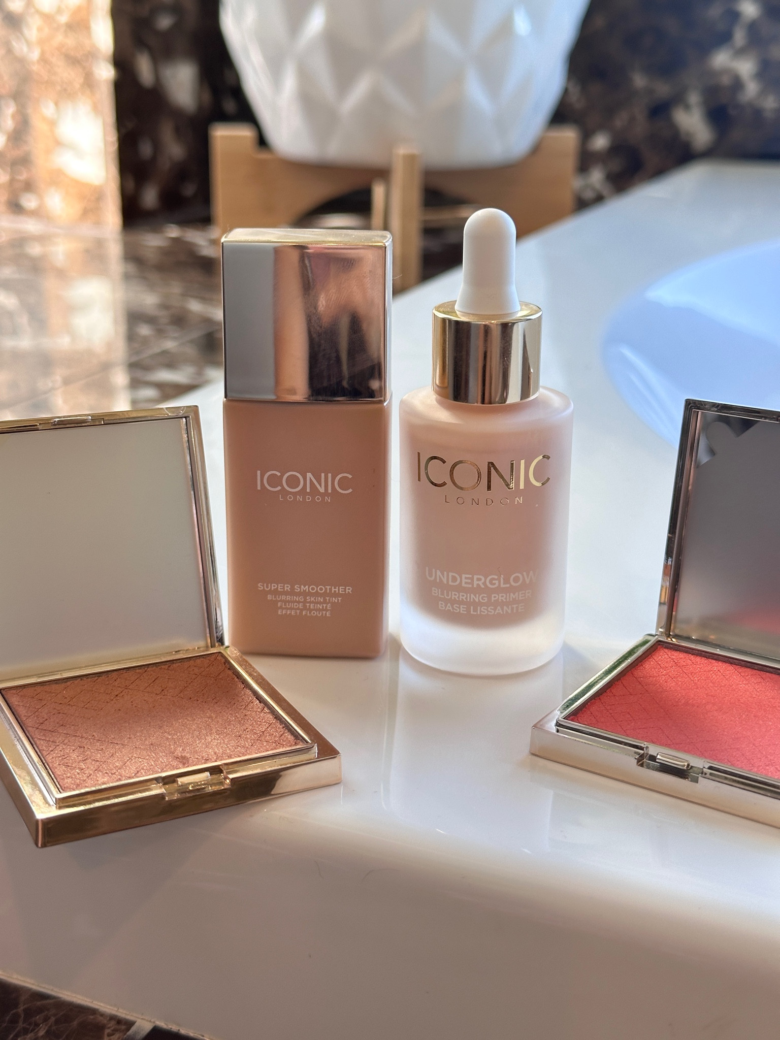 The most incredible make up that I have tried in a while! Iconic London Underglow Blurring Primer & Super Smoother Blurring skin tint. It’s ultralight weight with a light to medium coverage that is buildable. It’s a 12 hour long lasting wear foundation! It blurs your fine lines and wrinkles, as well as eight spots!

#LTKunder50 #LTKbeauty