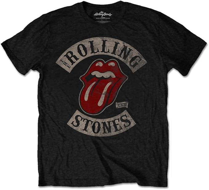 Rolling Stones The The Classic Tongue Tour '78 Vintage 70 Men's Tee Shirt Sweatshirt (Tour 1978 B... | Amazon (US)