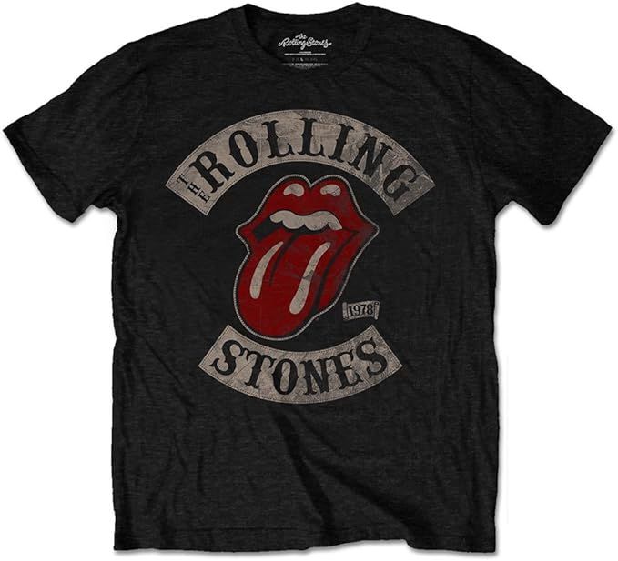 Rolling Stones The The Classic Tongue Tour '78 Vintage 70 Men's Tee Shirt Sweatshirt (Tour 1978 B... | Amazon (US)